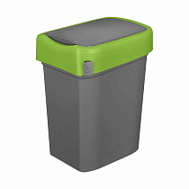 Контейнер для мусора  "smart bin" 10л (зеленый)