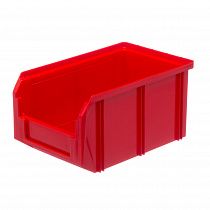 Пластиковый ящик Стелла-техник V-2-красный 234х149х120мм, 3,8 литра