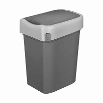 Контейнер для мусора  "smart bin" 10л (серый)