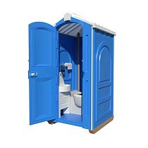 Туалетная кабина Люкс синий